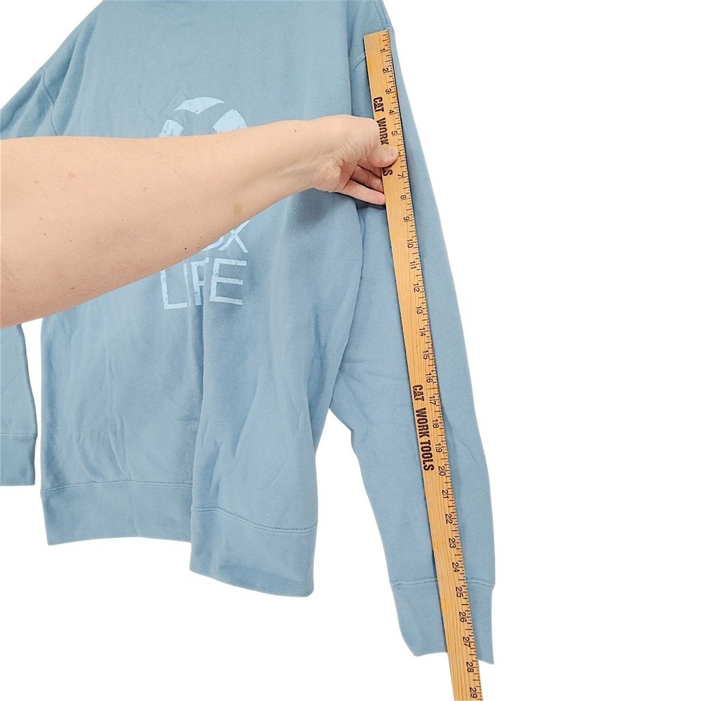 Xbox Life Hoodie XL Mens Unisex Women Blue Full Zip Up Gaming Microsoft Tech NEW - Picture 8 of 14